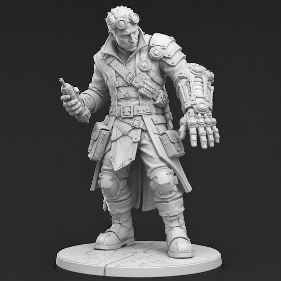 Week 8: Human Adventurers – 13 Class Miniatures | 32mm Scale | Fantasy RPG Characters for DnD & Tabletop