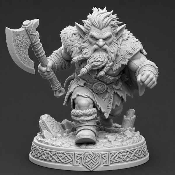 Week 5: Gnome Adventurers – 13 Class Miniatures | 32mm Scale | Fantasy RPG Characters for DnD & Tabletop