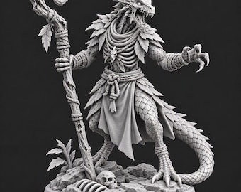 The Fallen Adventurers – 4 Undead Heroes (32mm Resin Miniature Set for D&D)