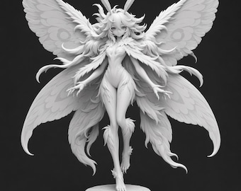 Cryptid Girls – 32mm Resin Miniature Set | D&D NPC / Monster / Hero | Forest, Fey, Eldritch Encounter Pack