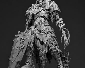 Swamp Horror Monster Pack 1 - Froghemothling, Sludge Wraith, Corpse Knight, Husk, Leech Wraith | 50mm Resin Miniatures for DnD & TTRPG