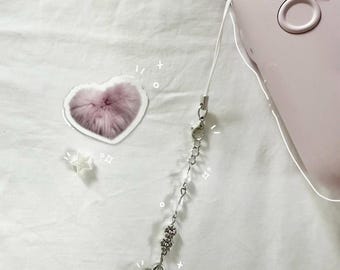 ciondolo/cinturino per telefono ispirato a sawako kimi ni todoke <3