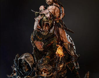 MOTU – He-Man | STL-standbeeld Power Dominion | 3D-afdrukmodel | Digitaal STL-bestand