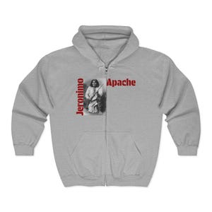 Geronimo Apache-ritshoodie | Verzending onder de twee dollar!