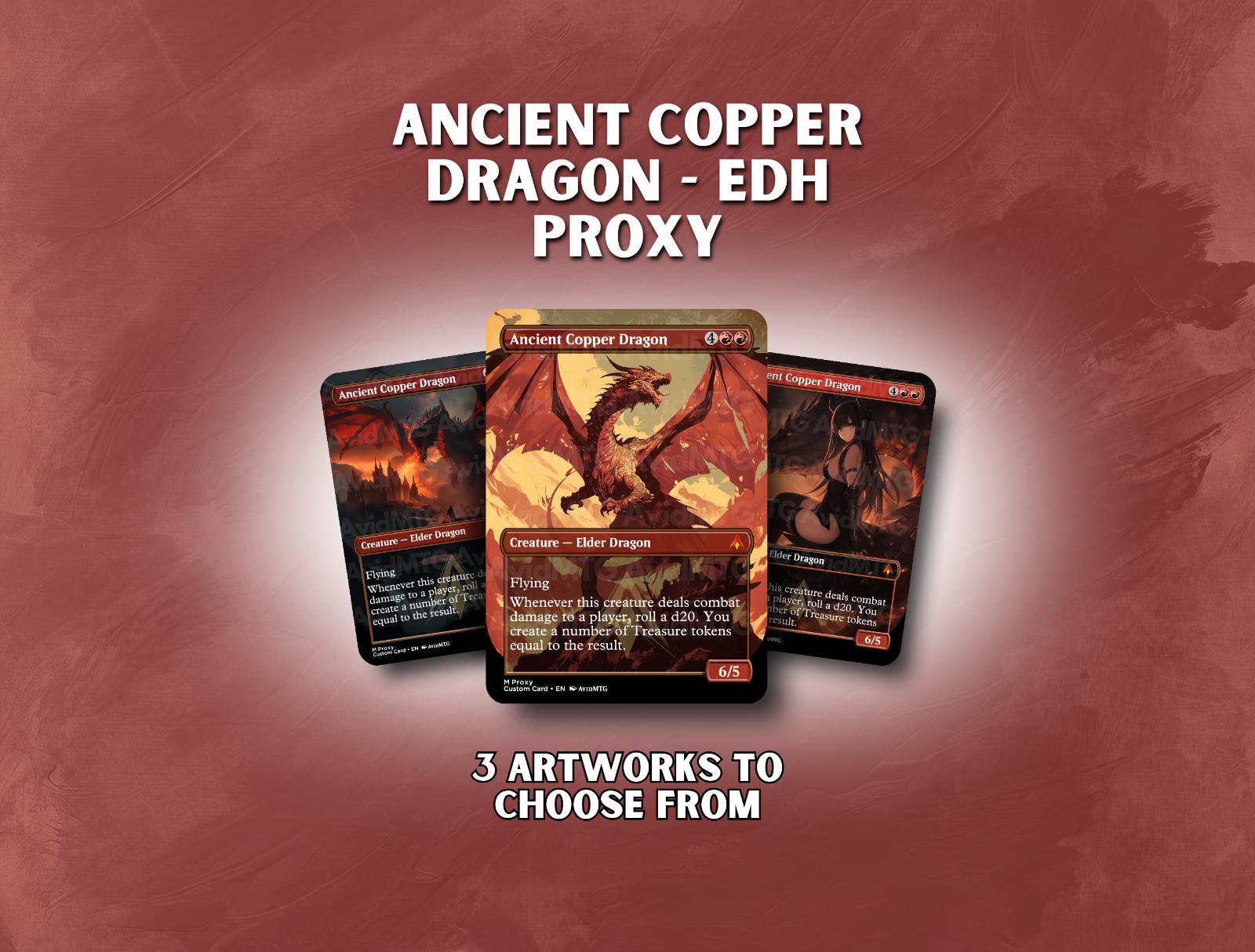 ancient dragon mtg cards Ancient Copper Dragon [Commander Legends: Battle for Baldur's Gate Pre main image 1