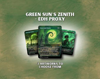 Green Sun's Zenith - Custom Card