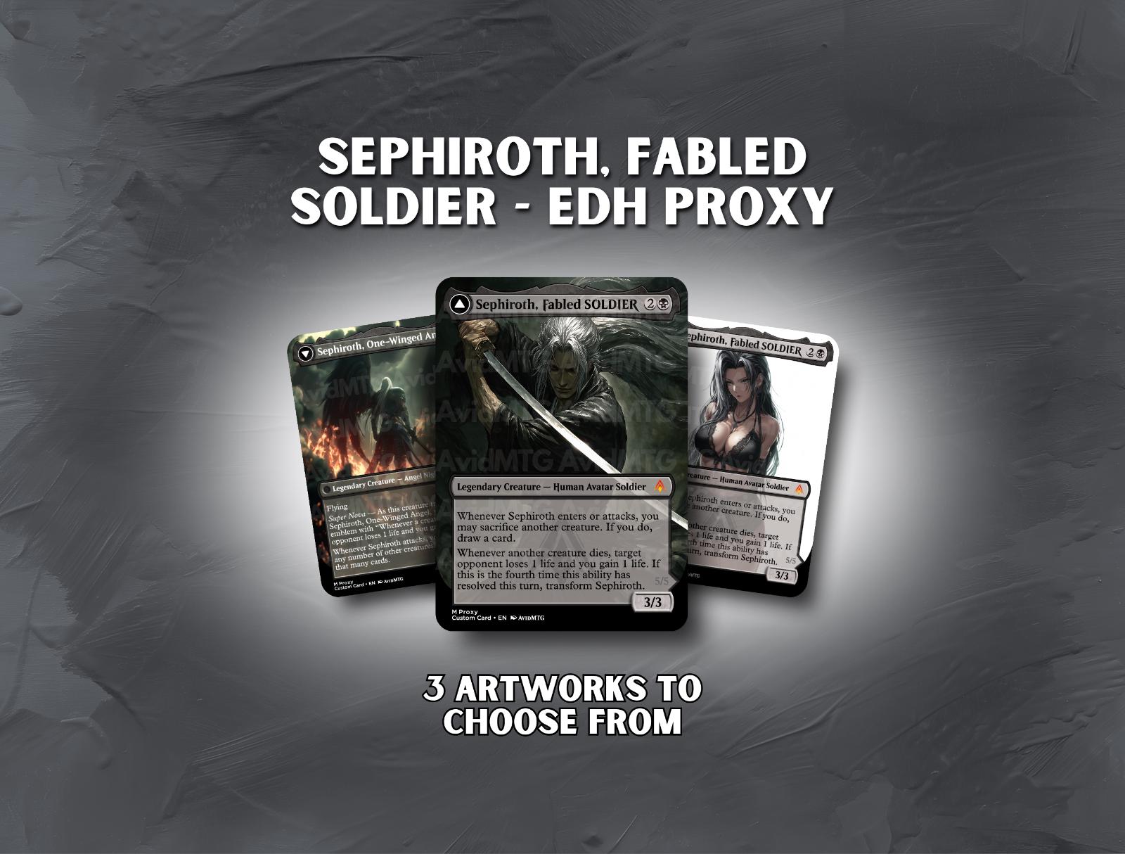 Sephiroth Mtg Card - Etsy Sephiroth Mtg Card - Etsy
