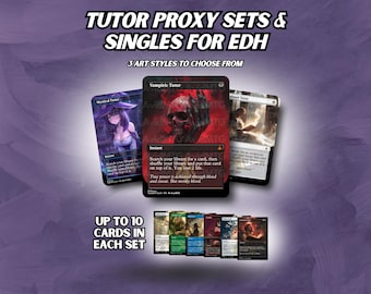 Tutor Singles and Sets - Custom Card Bundle