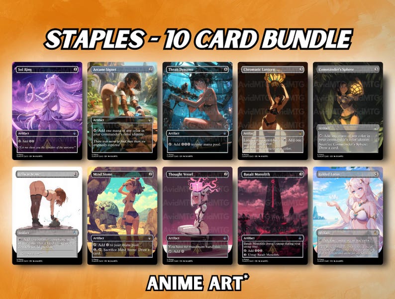 Mana Rocks Set - Custom Card Bundle - Etsy UK