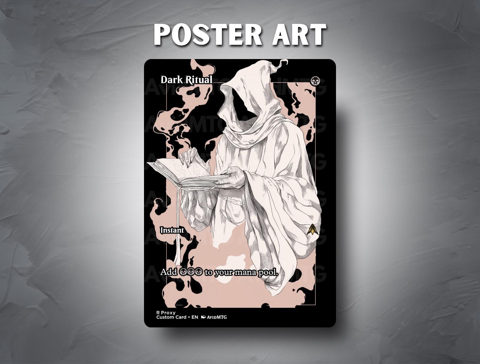 Dark Ritual - Custom Card - Etsy