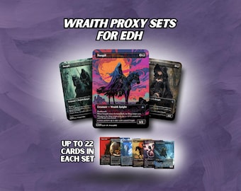 Set Wraith - Pacchetto di carte personalizzate
