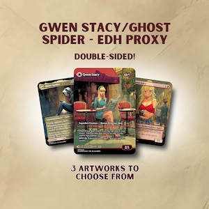 Gwen Stacy Magic Card - Etsy Gwen Stacy Magic Card - Etsy