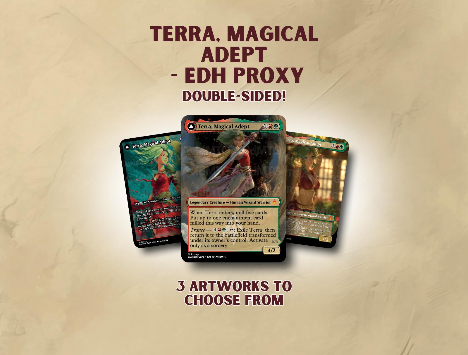 Mtg Terra Magical Adept - Etsy