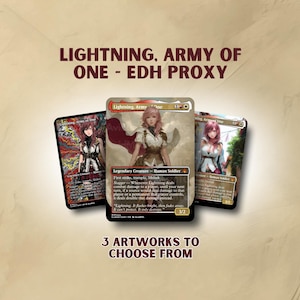 Mtg Ff Lightning Playmat - Etsy