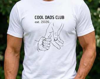 Camiseta personalizada para papá, regalo del Día del Padre para papá, camiseta personalizada para niños, regalo del primer Día del Padre, camiseta para papá primerizo, regalo de los niños