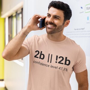 Funny Programmer T-Shirt, 2b || !2b Shakespeare Coding Tee, Computer Science Humor Gift, Software Developer Shirt, Geek Coder Tshirt