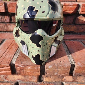 Carbon Fiber B-01 Helldivers Cosplay Helmet
