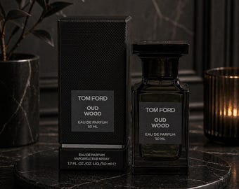 Wood Eau de Parfum for Men, 50ml Luxury Woody Fragrance