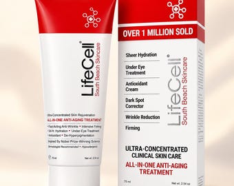 LifeCell Skin Care Cream 75ml |Fragrance Free Formula | Skincare for All Skin Types
