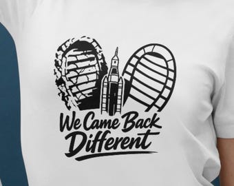 We Came Back Different Shirt,Space Exploration Tee,Back To The Moon,One Mission Launch T-Shirt,Moon Landing Shirt,Planet Lover Tee,Rocket
