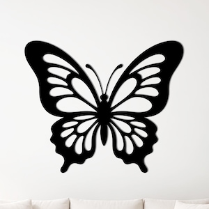 Butterfly Wall Art SVG DXF | Butterfly Laser Cut File | CNC Plasma Wood Wall Decor | Butterfly Silhouette | Butterfly Svg | Digital Download