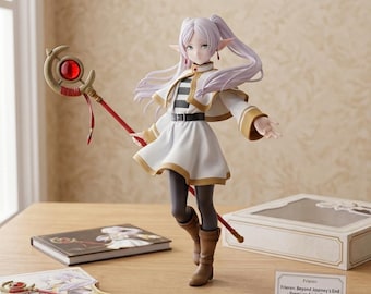 Frieren Anime Figure, Beyond Journey's End Mage Statue,  Manga Collectible
