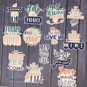 Positivity Boho Stickers