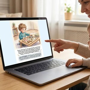 Wizualny harmonogram dla dzieci | Karty „Najpierw potem” dla osób z autyzmem i ADHD – poranny przepływ do druku w formacie PDF
