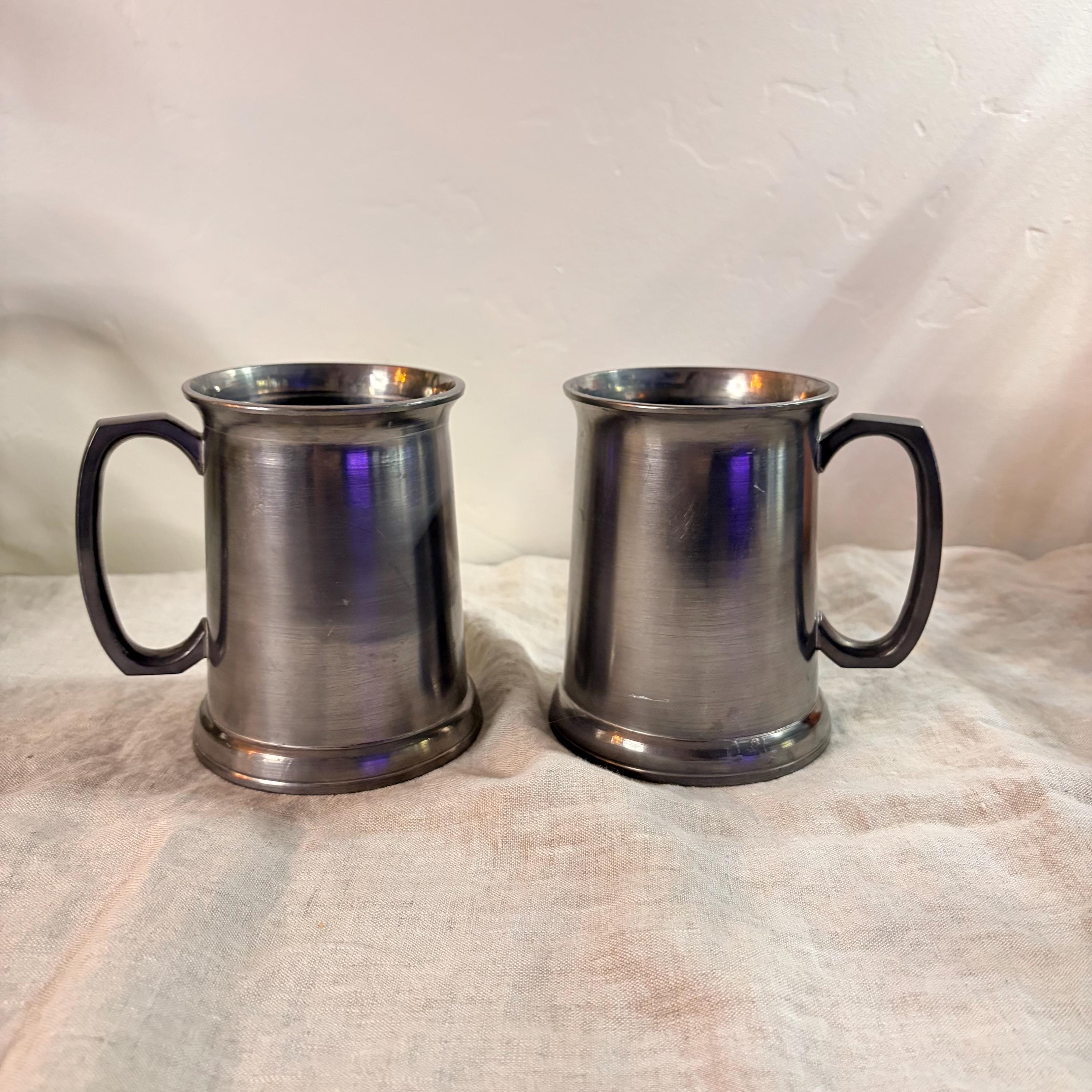 Vintage Pewter Mug - Etsy