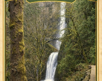 Multnomah Falls ODER Poster