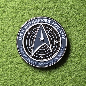 Enterprise NCC-1701 1.5" Enamel Pin