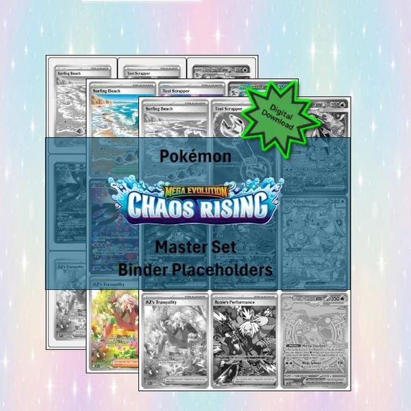 Chaos Rising Binder - Etsy