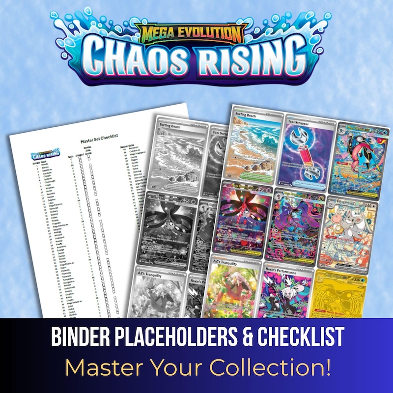 Chaos Rising Binder - Etsy
