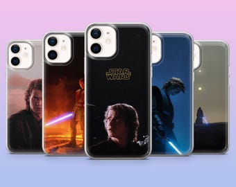 Anakin Skywalker Phone Case Star Wars Skywalker Cover for iPhone 17, 16, 15, 14, 13, 12, Samsung S25, S24, S23, S22, A16, A26, Pixel 10,9