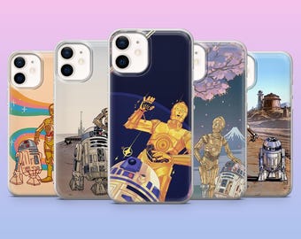 C-3PO Phone Case Star Wars Robot Cover for iPhone 17, 16, 15, 14, 13, 12, Samsung S25, S24, S23, S22, A16, A26, Pixel 10,9