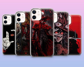 Hellsing Ultimate Phone Case Vampire Anime Cover for iPhone 17, 16, 15, 14, 13, 12, Samsung S25, S24, S23, S22, A16, A26, Pixel 10,9