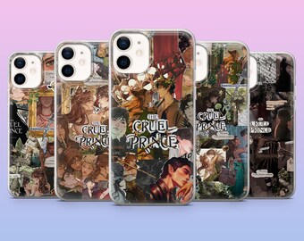 Cruel Prince Phone Case Bookish Folk of Air Cover for iPhone 17, 16, 15, 14, 13, 12, Samsung S25, S24, S23, S22, A16, A26, Pixel 10, 9 Pro