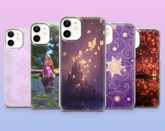 Rapunzel Phone Case Tangled Disney Cover for iPhone 17, 16, 15, 14, 13, 12, Samsung S25, S24, S23, S22, A16, A26, Pixel 10,9