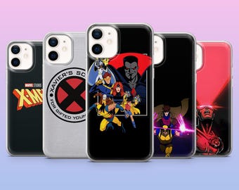 X Men Phone Case Marvel Hero Cover for iPhone 17, 16, 15, 14, 13, 12, Samsung S25, S24, S23, S22, A16, A26, Pixel 10,9