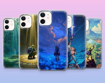 Legend of Zelda Phone Case Hero Video Game Cover for iPhone 17, 16, 15, 14, 13, 12, Samsung S25, S24, S23, S22, A16, A26, Pixel 10,9