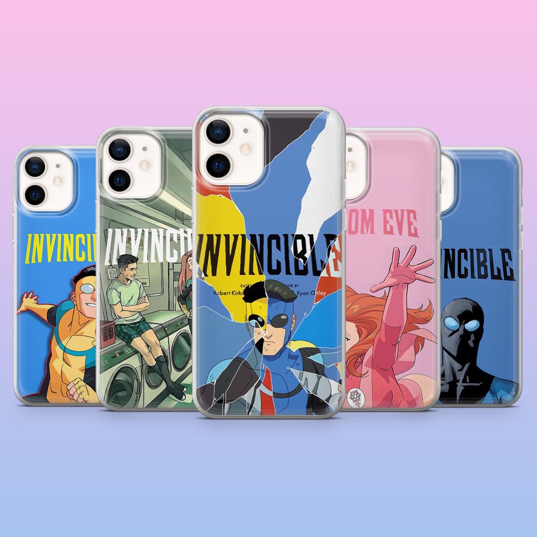 Invincible Phone Case Mark Gray Hero Cover for iPhone 17, 16, 15, 14 ...