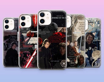 Anakin Skywalker Phone Case Clone Wars Warrior Cover for iPhone 17, 16, 15, 14, 13, 12, Samsung S25, S24, S23, S22, A16, A26, Pixel 10, 9Pro