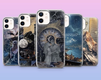 Acotar Phone Case Fantasy Starlight City Cover for iPhone 17, 16, 15, 14, 13, 12, Samsung S25, S24, S23, S22, A16, A26, Pixel 10, 9 Pro
