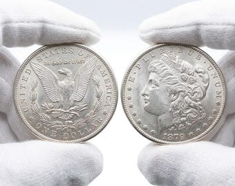 5 枚のクラシックなアメリカ古銭 - 銀のダイム、未流通の小麦セント