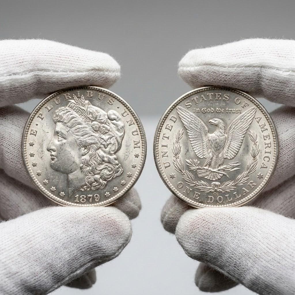 1879 morgan dollar - Etsy 日本