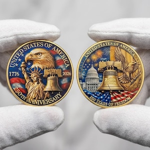 1776-2026 アメリカ建国250周年記念 * ピースダラー * 1オンス金貨