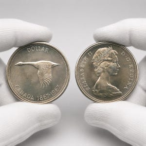 Canada 2 dollar coin 1996 - Etsy 日本