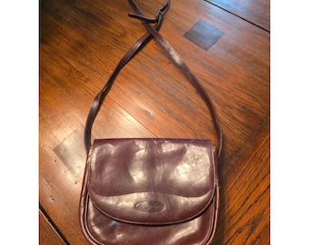 Seltene Vintage australische OROTON Umhängetasche in Braun