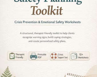 Zestaw narzędzi terapeuty: Arkusze planowania bezpieczeństwa
