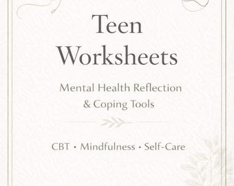 Pakiet arkuszy ćwiczeń do terapii nastolatków